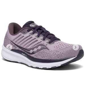 SAUCONY Women’s Ride 13, Blush/Dusk, Size 9W